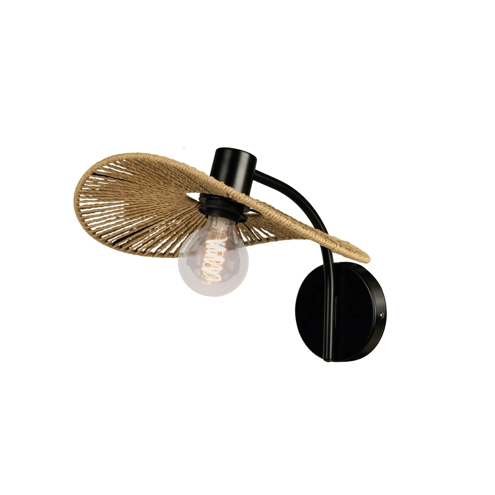 Rattan wall lamp Siruela