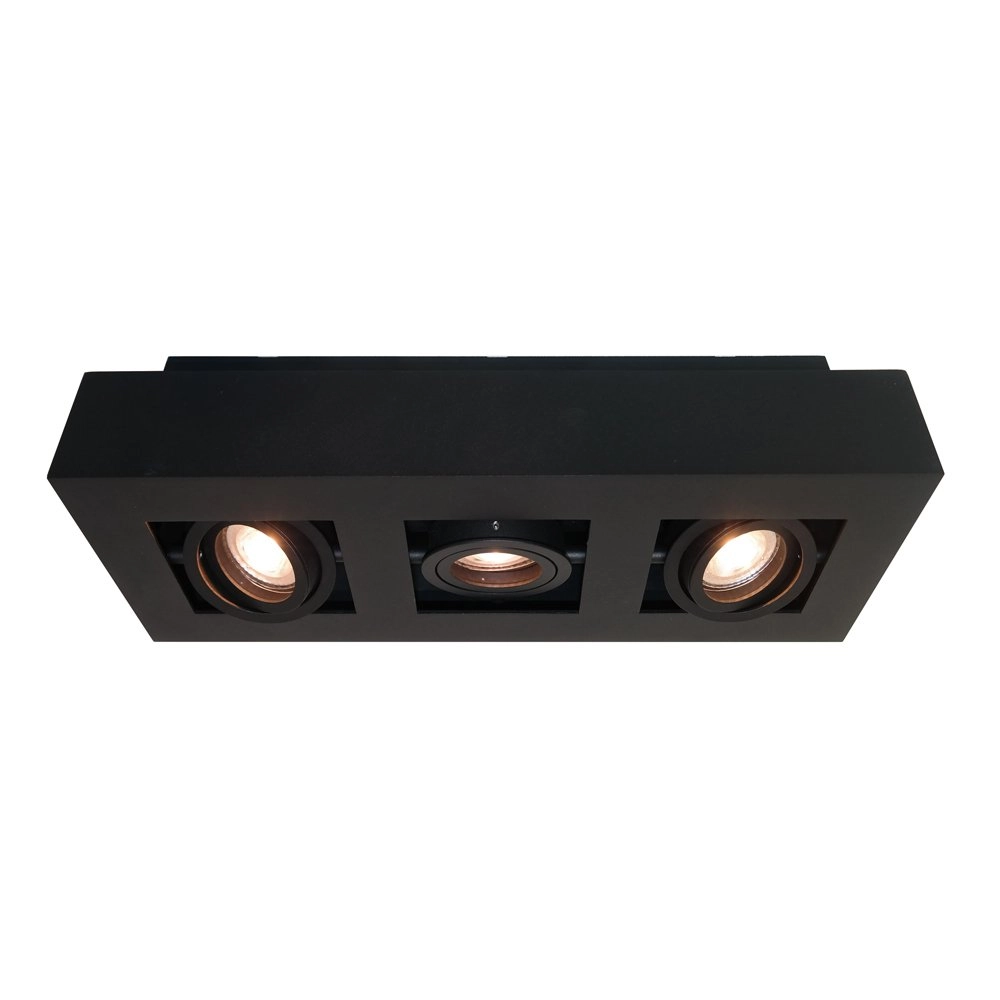 3-light surface-mounted spot Bosco