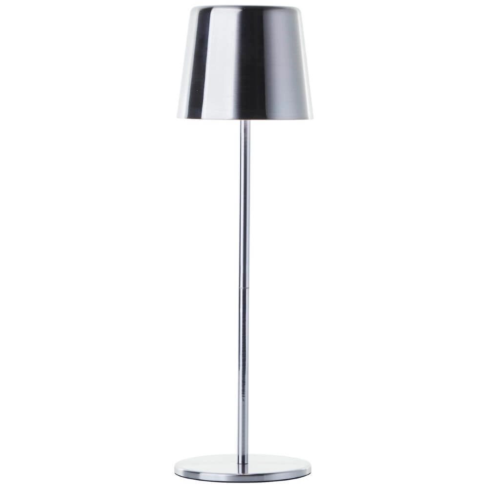 Rechargeable table lamp Xaana nickel