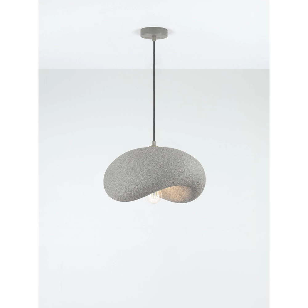 Modern pendant lamp Bambel grey Lyora 5212017495778