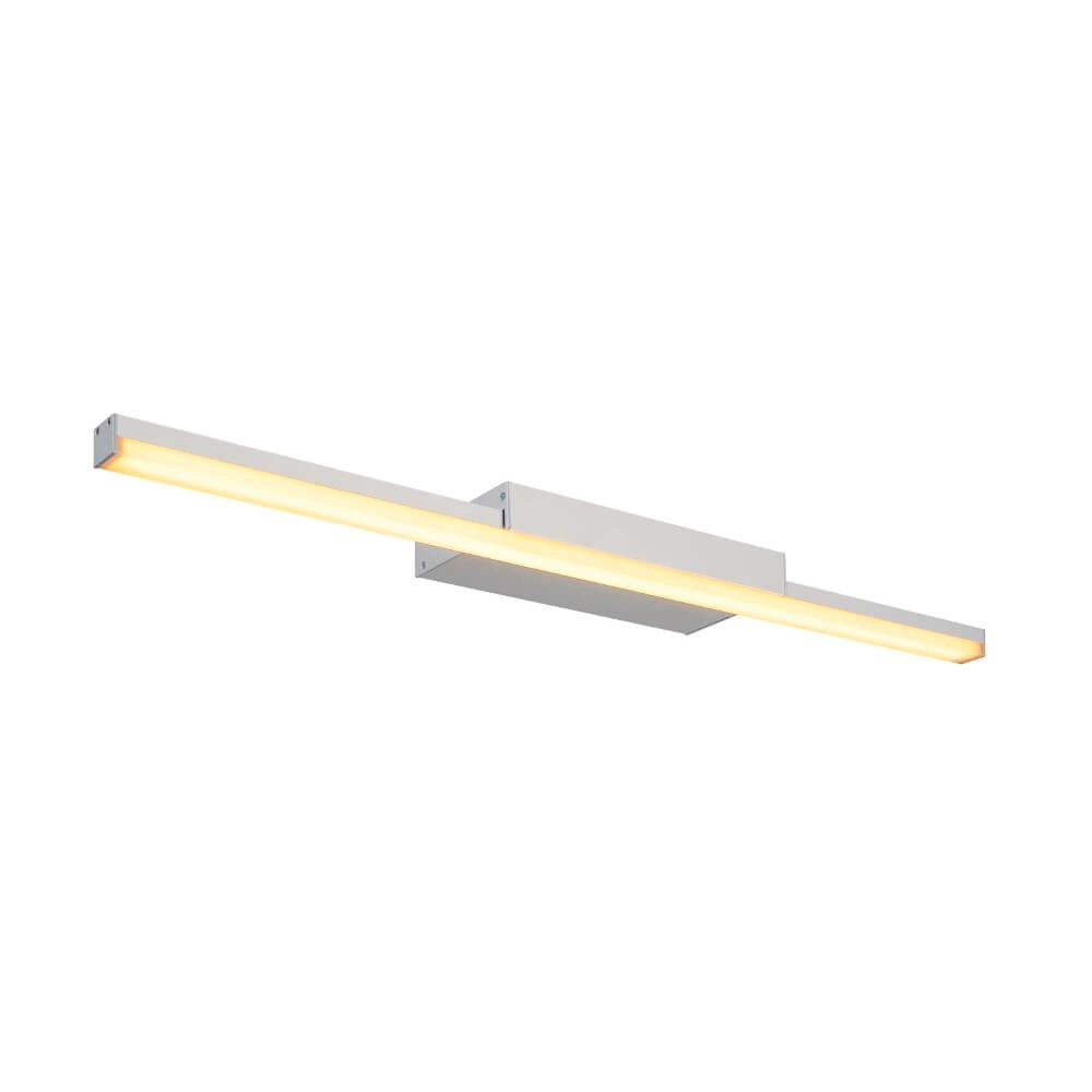 LED mirror lighting Glenos II silver