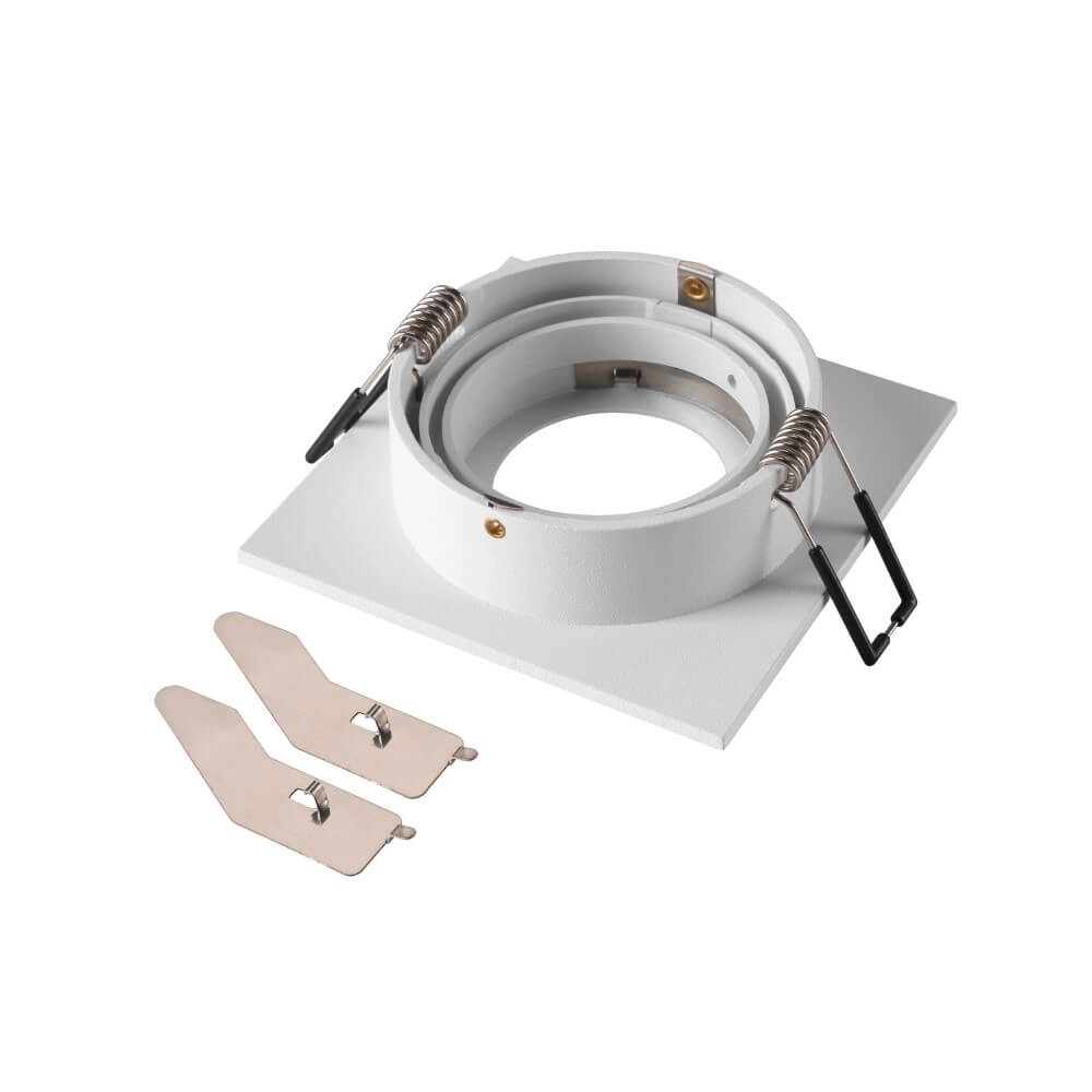 Mounting ring New Tria 75 Square white - without fitting SLV 4024163276405