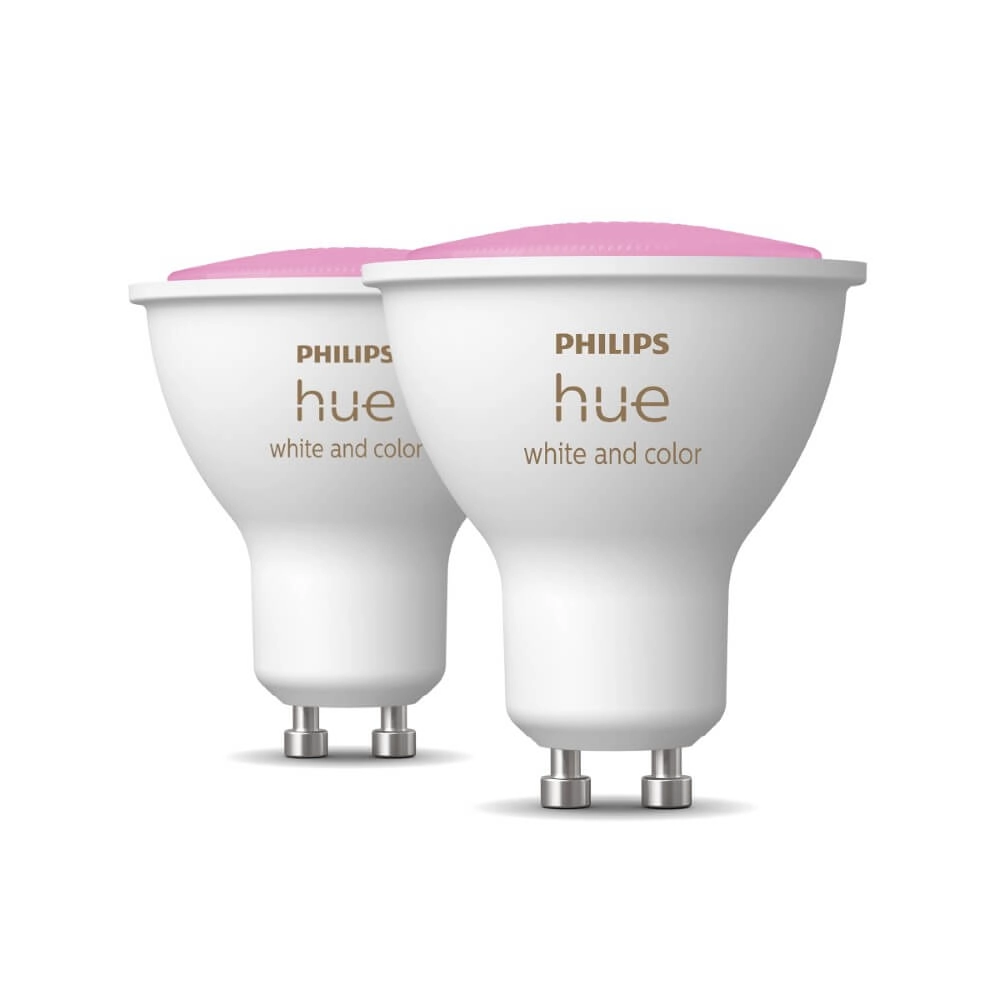 GU10 - 4,3W - White and Color Philips 8720169229815