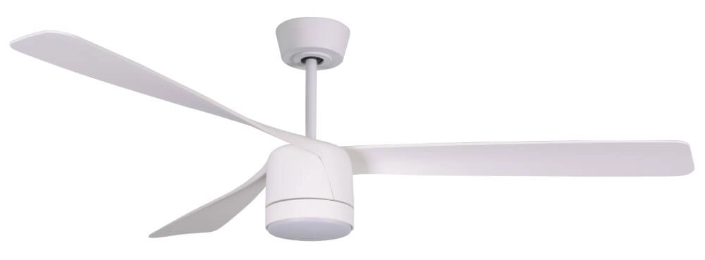White ceiling fan with lamp Peregrine Ø 142cm Beacon 9333509165309