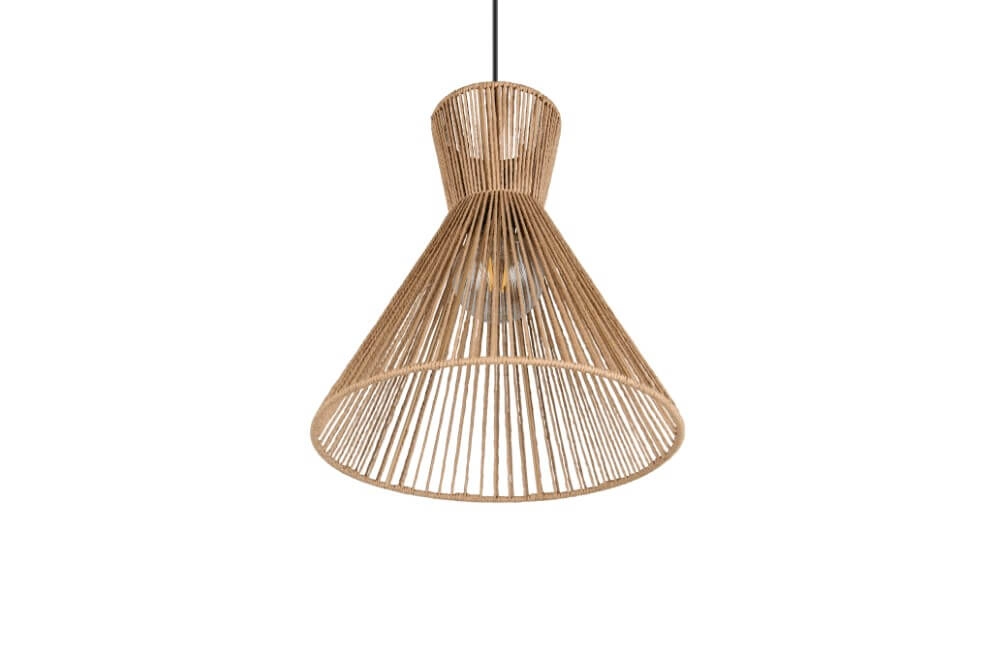 Japandi pendant lamp Rosalie Ø 35cm Trio 4017807637649