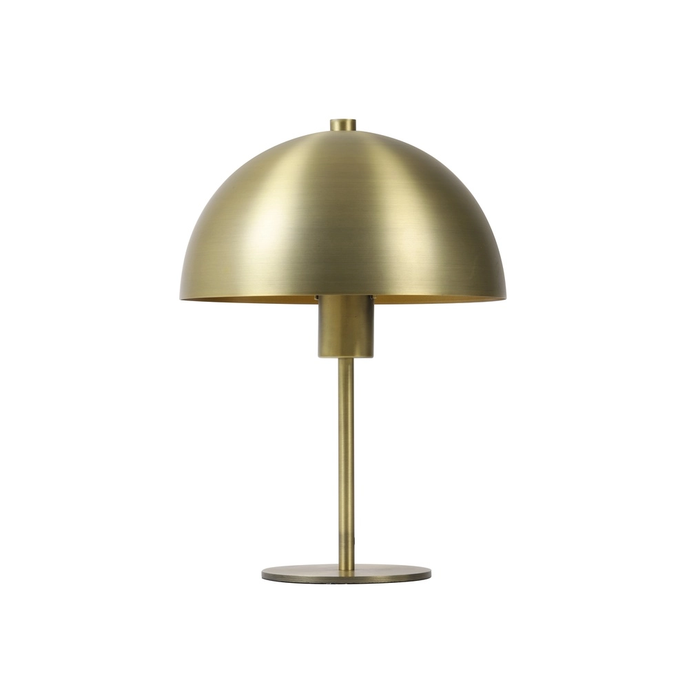 Table lamp Merel brass matt Ø 25cm