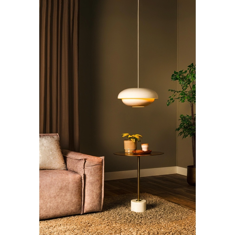 Pendant lamp Younes Ø 40cm cream Lucide 5411212650177