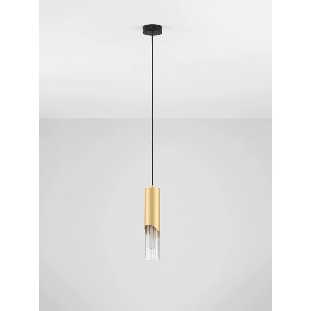 Design pendant lamp Modesto Ø 8cm gold Lyora 5212063501430