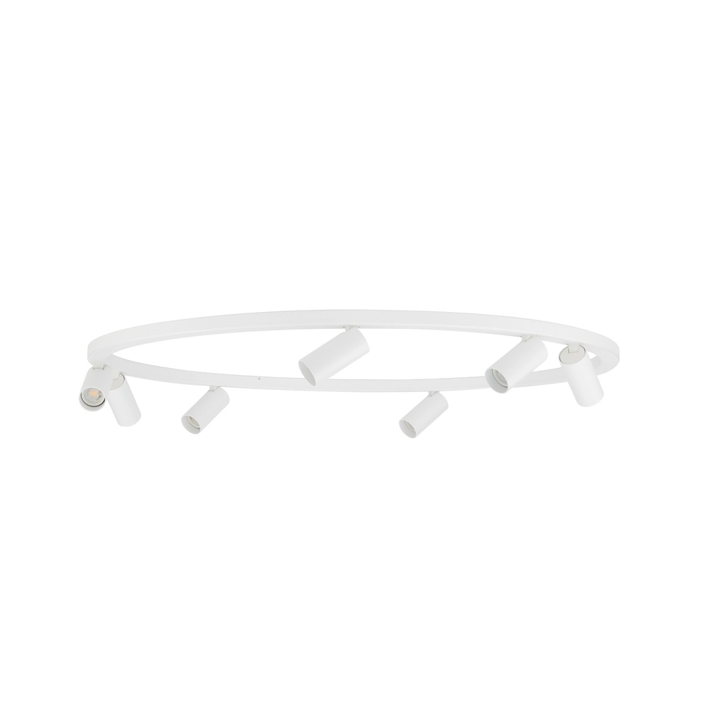 Circle surface-mounted spotlights Fourty 7x GU10 - white Lyora 5903139119450