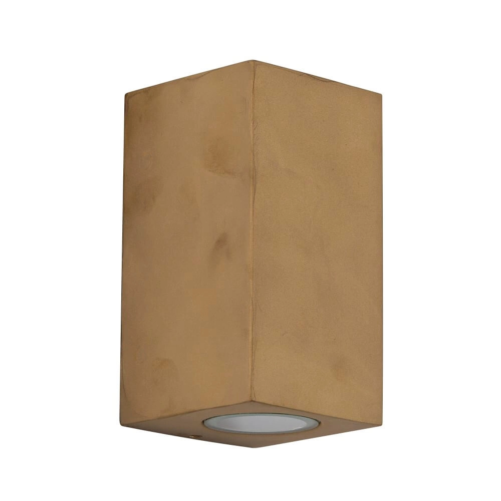 Wall spotlight Levi brass up & down