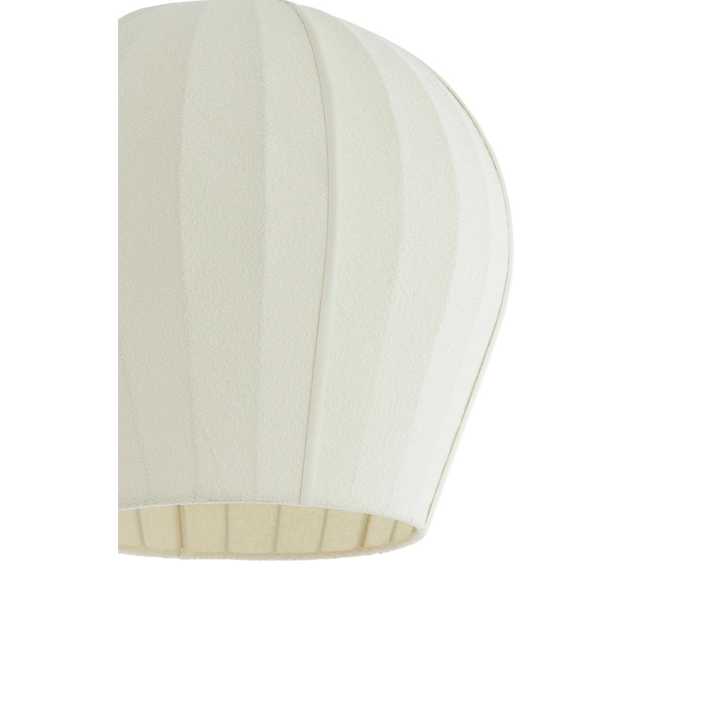 Bouclé pendant lamp Zagori Ø 35cm - cream Light & Living 8717807793036