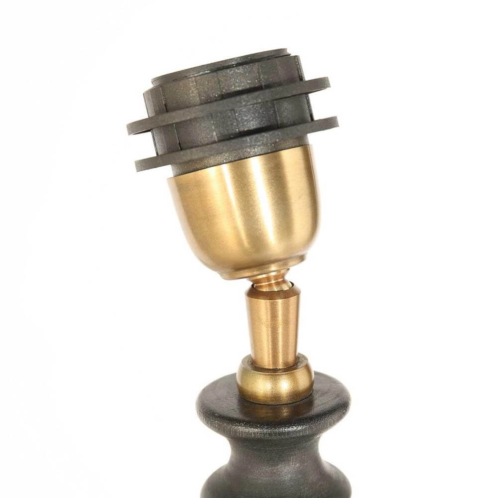 Unique table lamp Bois with bamboo shade Steinhauer 8712746172553