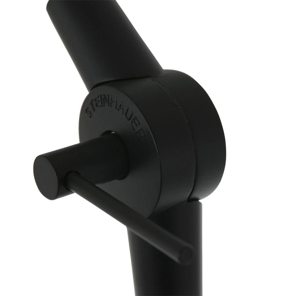 Black floor lamp Prestige Chic with cork cap Ø40cm Steinhauer 8712746180527