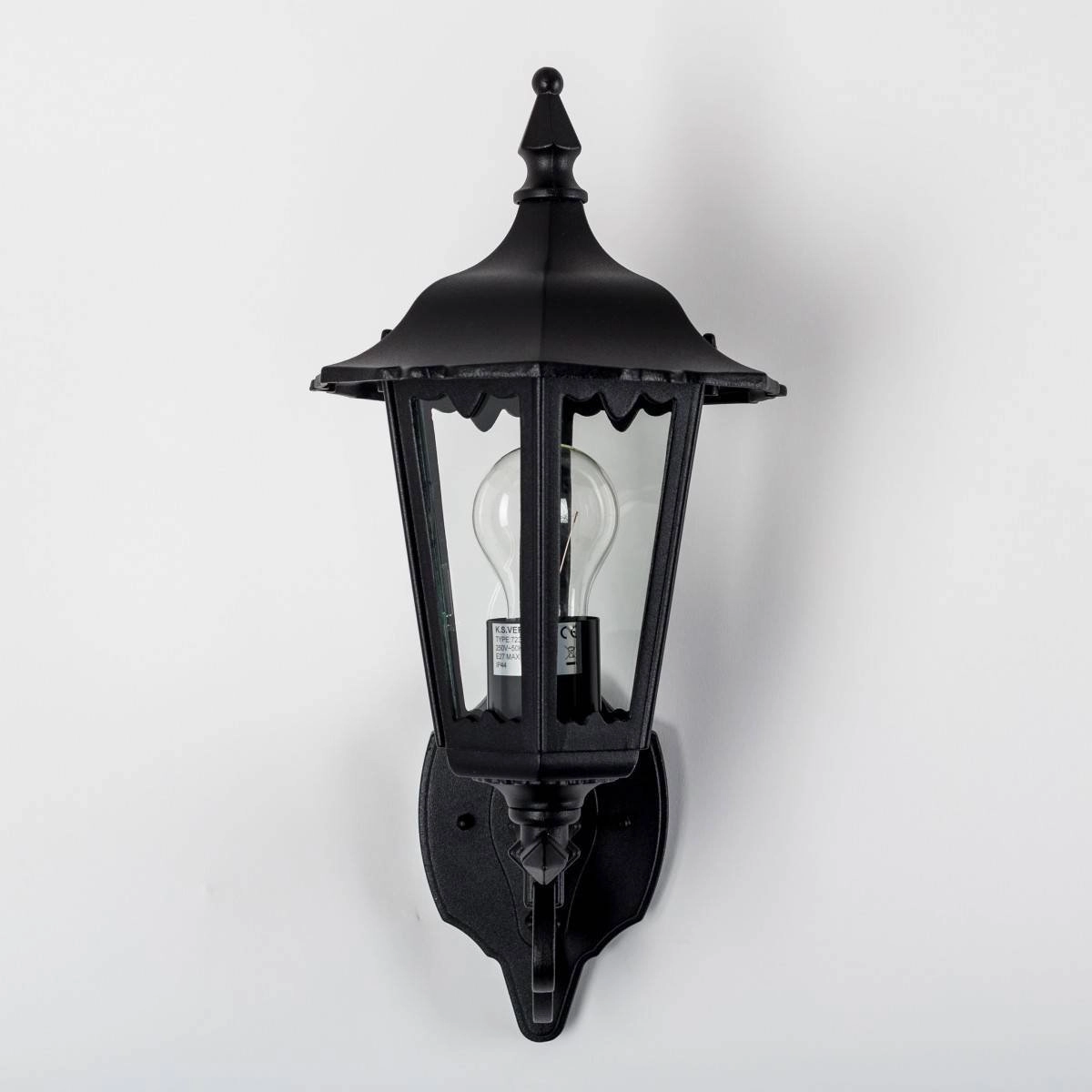 Wall lamp Sfeero Up 43cm - black KS Verlichting 8714732723848