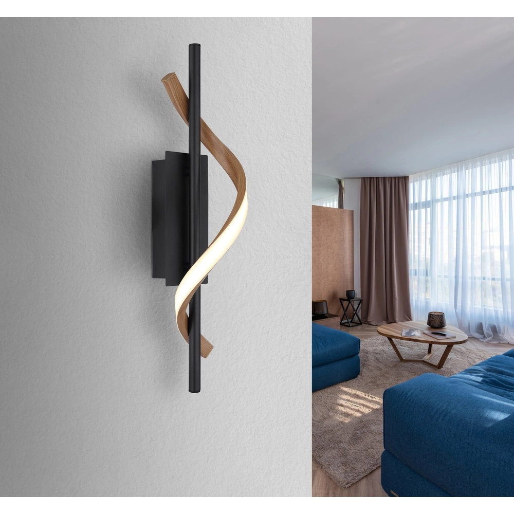 Design wall lamp Watkins Black Globo 9007371525751