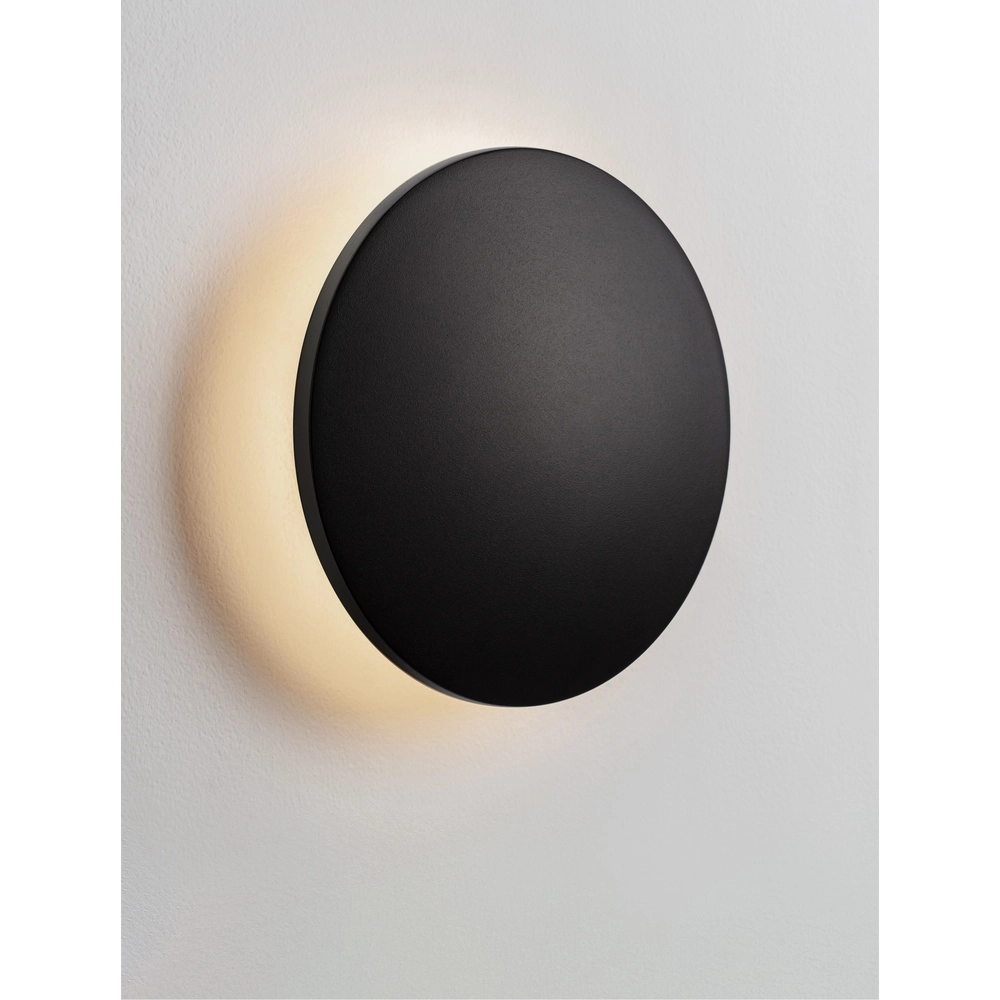 Round wall lamp Copper black Ø 18cm Lyora 5212017447340