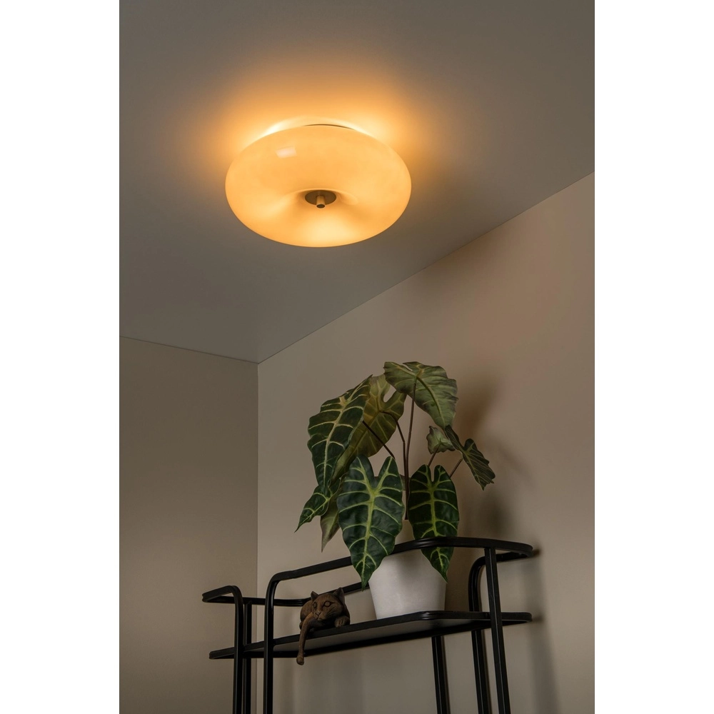 Ceiling lamp Sentino Ø 30cm taupe Lucide 5411212106339
