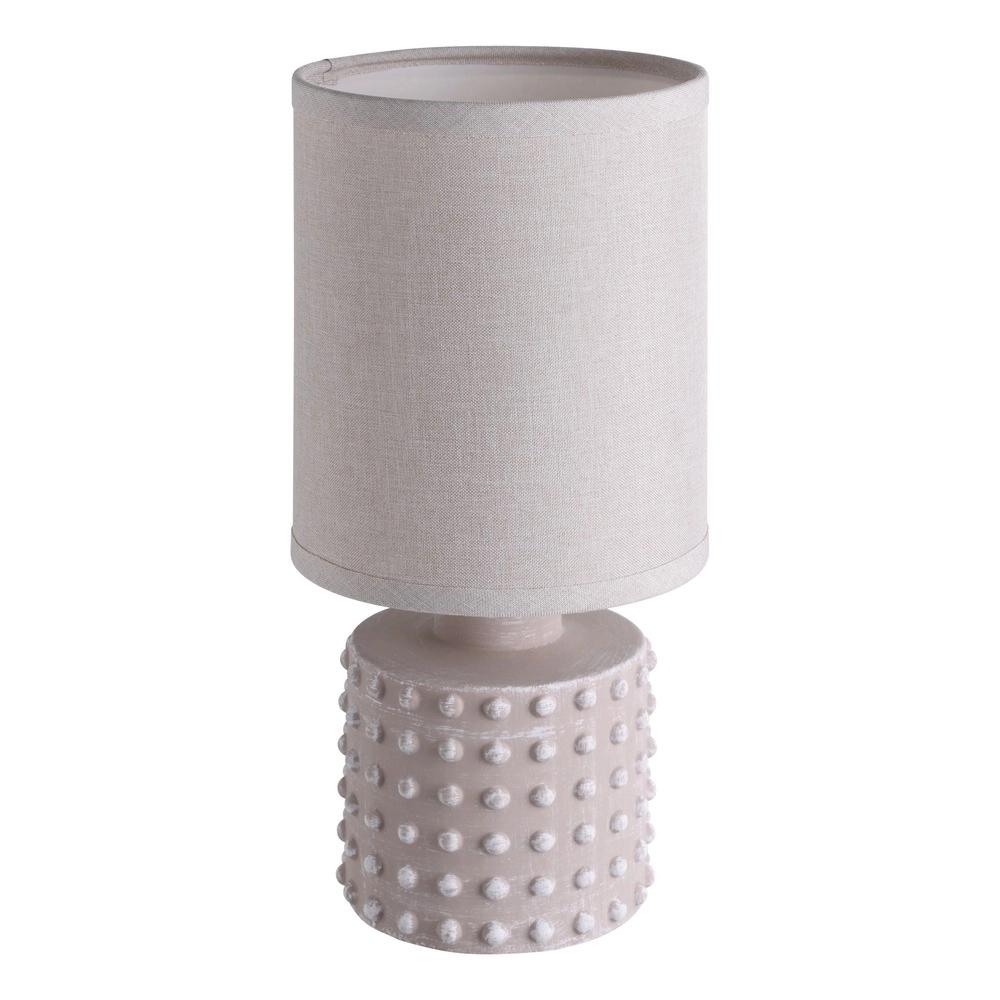 Table lamp Romanoro sand brown