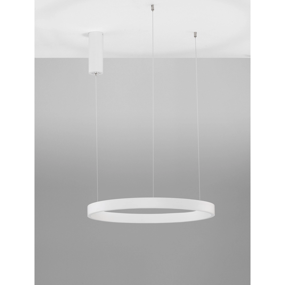 Design pendant lamp Elowen white Ø 60cm