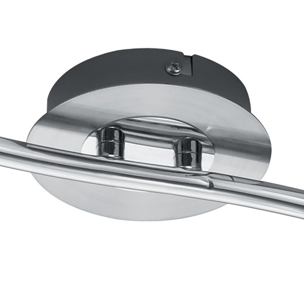 LED ceiling spot Levisto 6-light nickel matt Trio 4017807281736