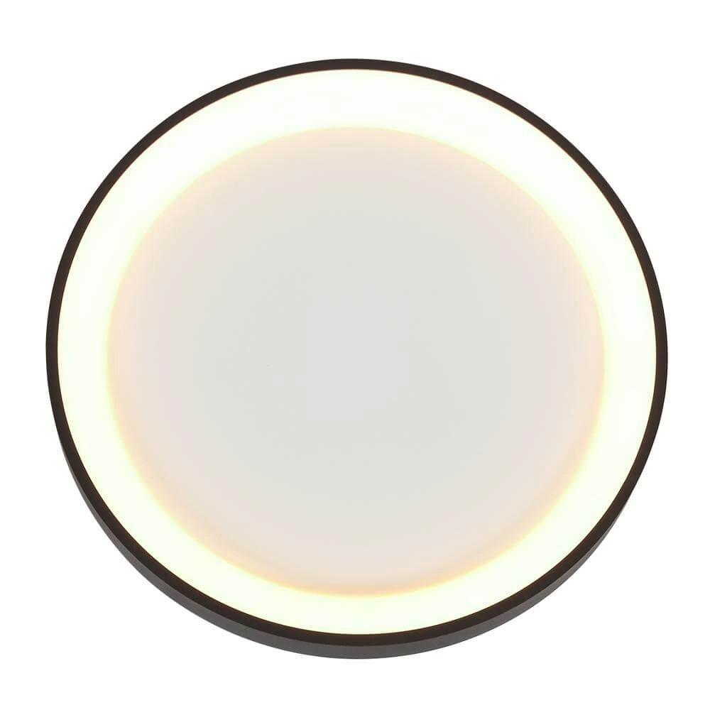 Ceiling lamp Ringlede design black Ø 38cm Steinhauer 8712746171952