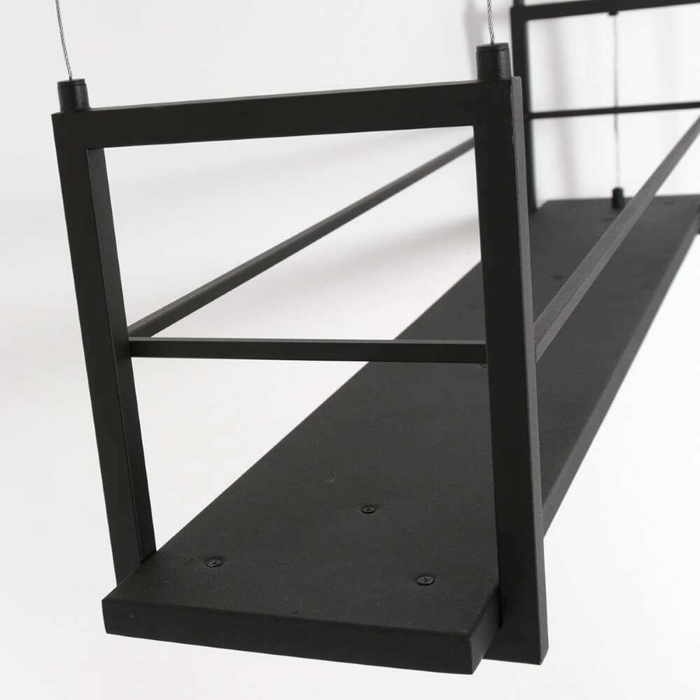 Kitchen hanging lamp Tor black Steinhauer 8712746148282