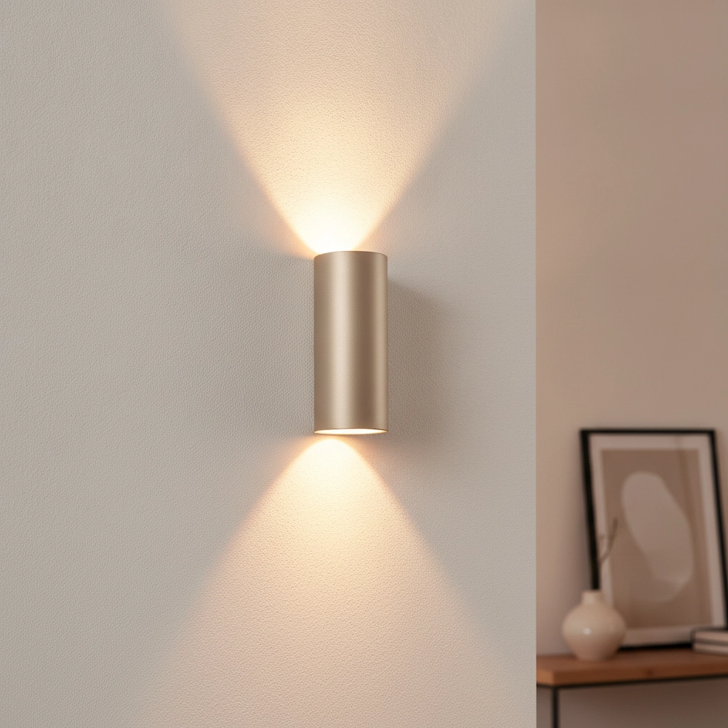 Design wall lamp Brody2 champagne