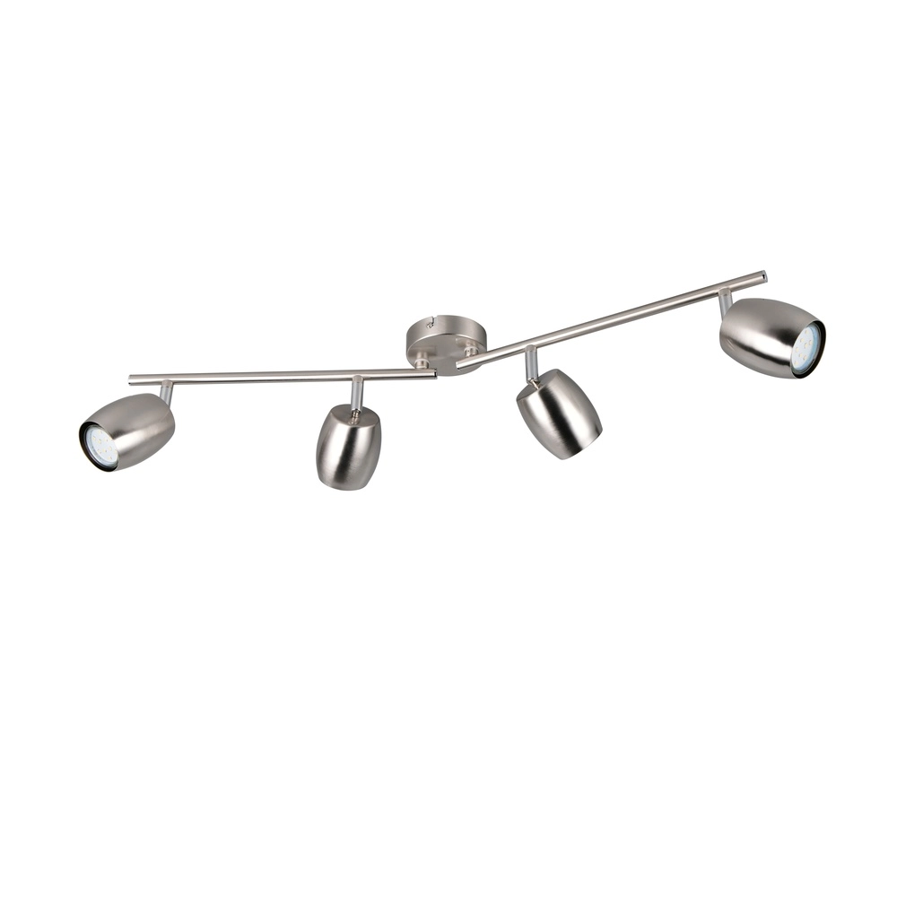 Ceiling lamp Nancy 4-light nickel Trio 4017807657029