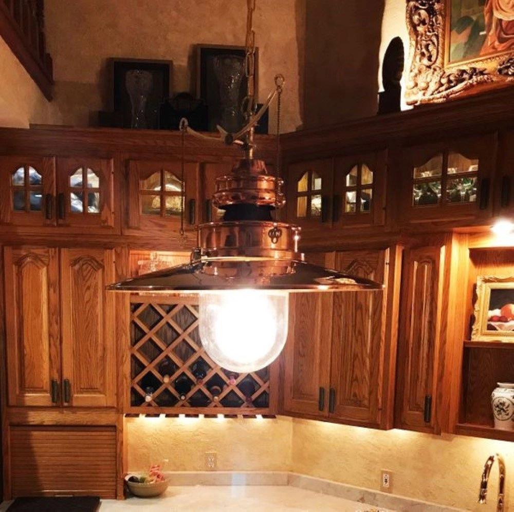 Antique pendant lamp Paddington Station M Limehouse