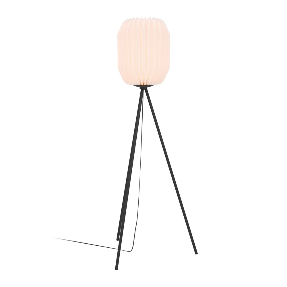 Tripod floor lamp Belgrave with paper cover