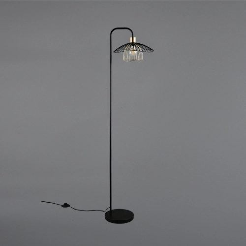 Floor lamp Lauris Black Trio 4017807678109