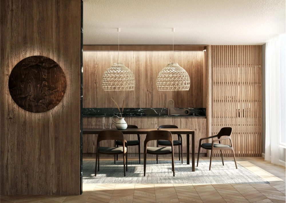 Rattan pendant lamp Boho L Ø 60cm Lyora 5903139111522