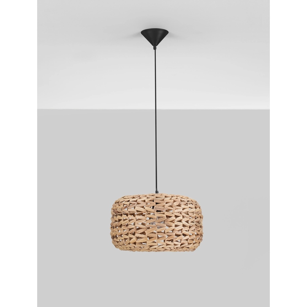 Pendant lamp Ponn Ø 40cm rattan Lyora 5212017477521