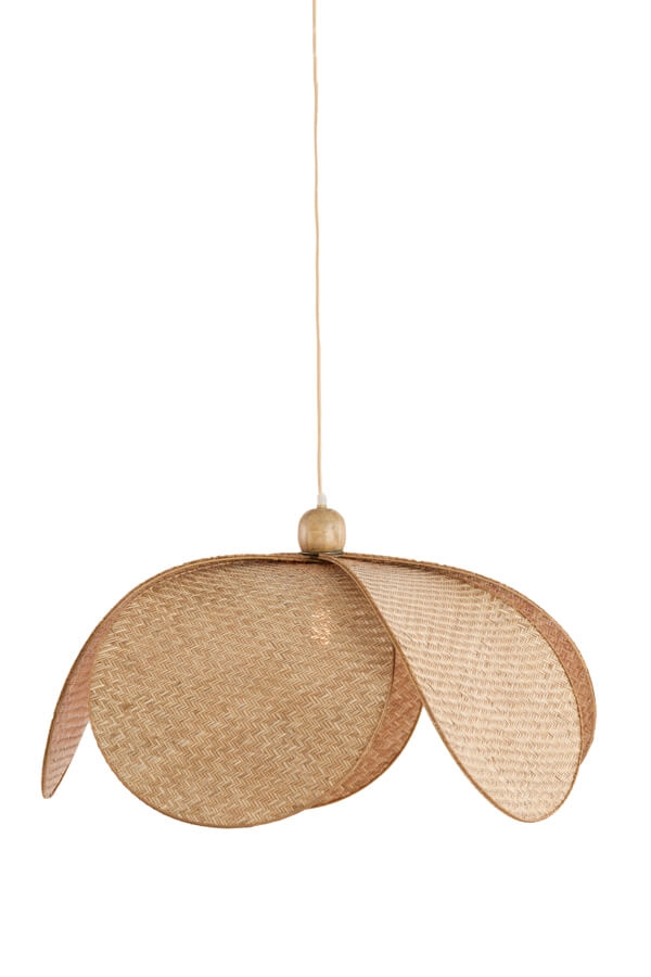 Pendant lamp Lavrio brown Ø 60,5cm