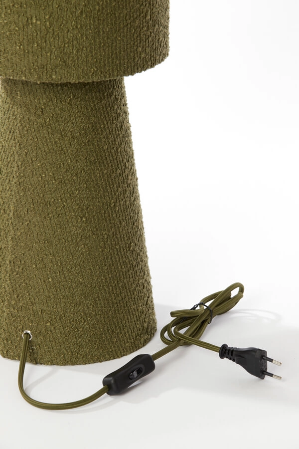 Teddy table lamp Micky green Ø 20cm Light & Living 8717807712532