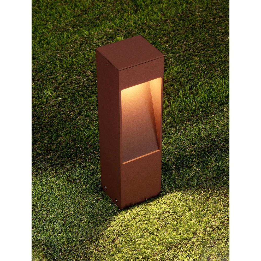 Garden lamp Maddi Rust brown 30cm
