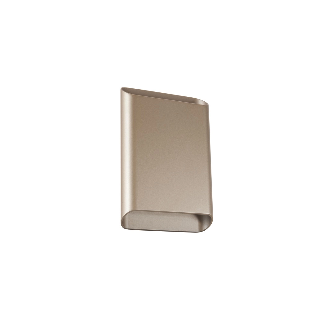 Modern wall lamp Alex Up & Down Sand Brown