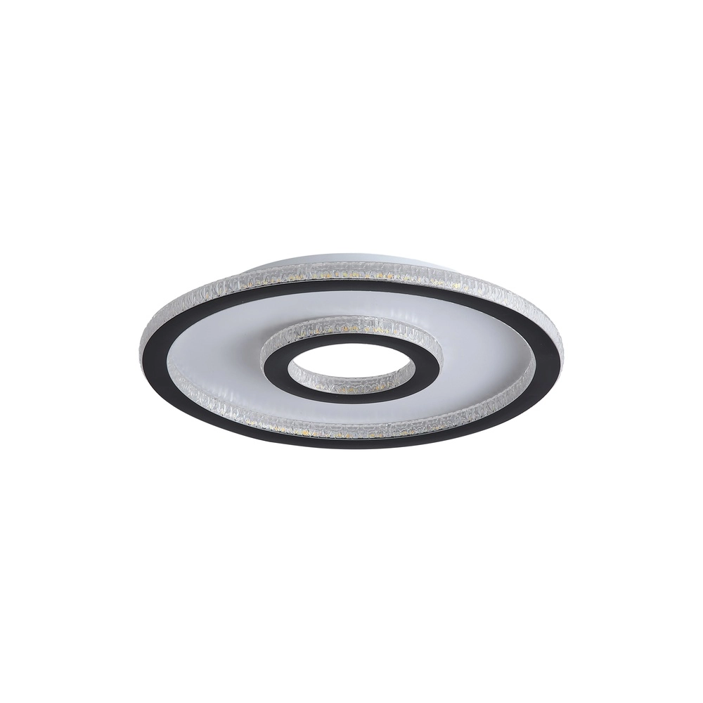 Ceiling light Roundel black Searchlight 5053423299556