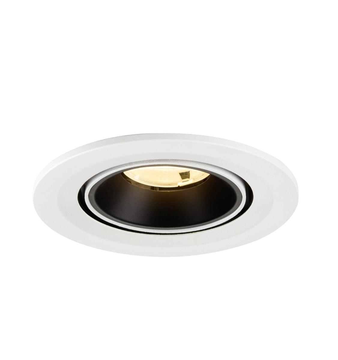 Recessed spotlight Numinos Gimble S white/black 3000K - 20deg SLV 4024163313483