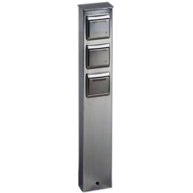 Garden socket Plugpole 3 fold