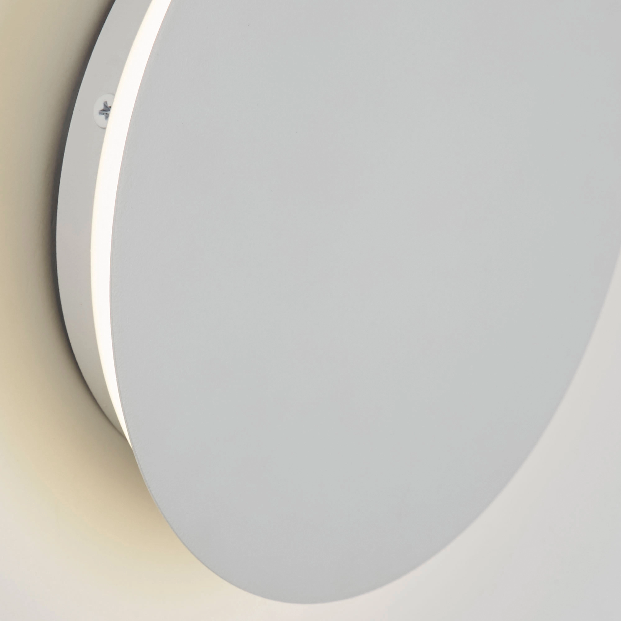 Design wall lamp Odeon Ø 20cm white Lyora 5053423317366
