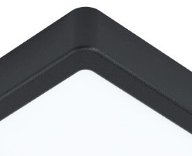 Square ceiling light Fueva 5 28.5cm - 3000K black Eglo 9002759992712