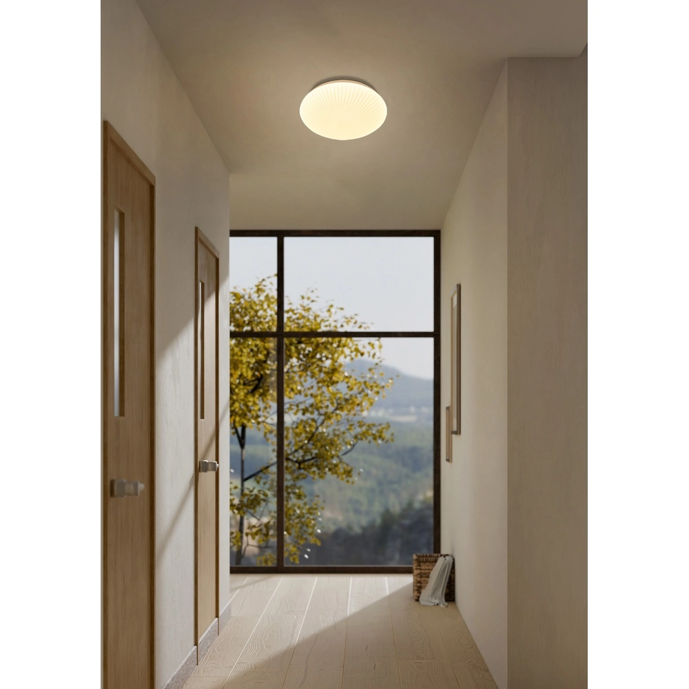 Ceiling light Malta Ø 30cm stripe - 3-step CCT Searchlight 5053423297767