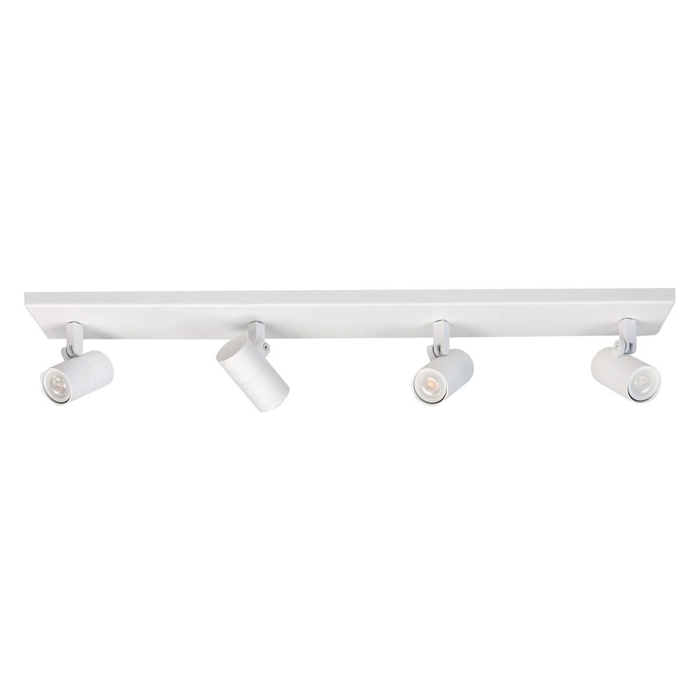 White surface-mounted spotlight Piccolo 4-light