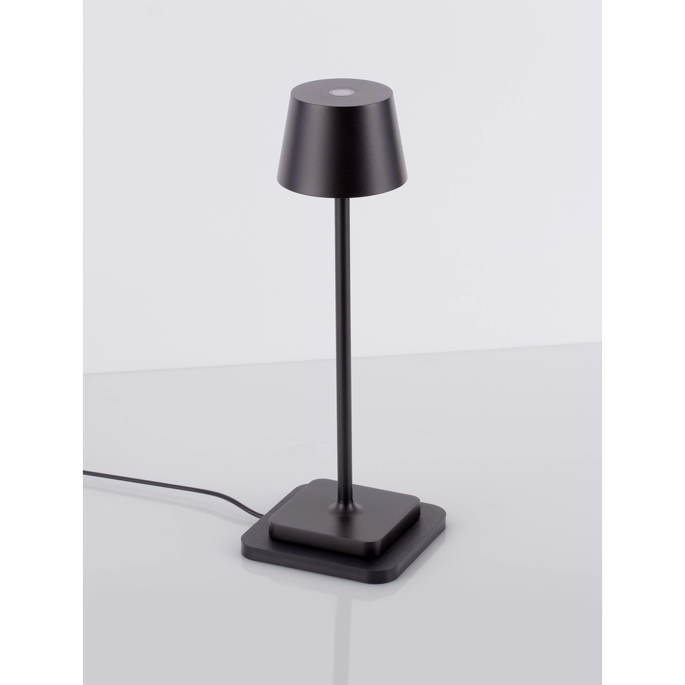 Rechargeable table lamp Deck anthracite Lyora 5212017449221
