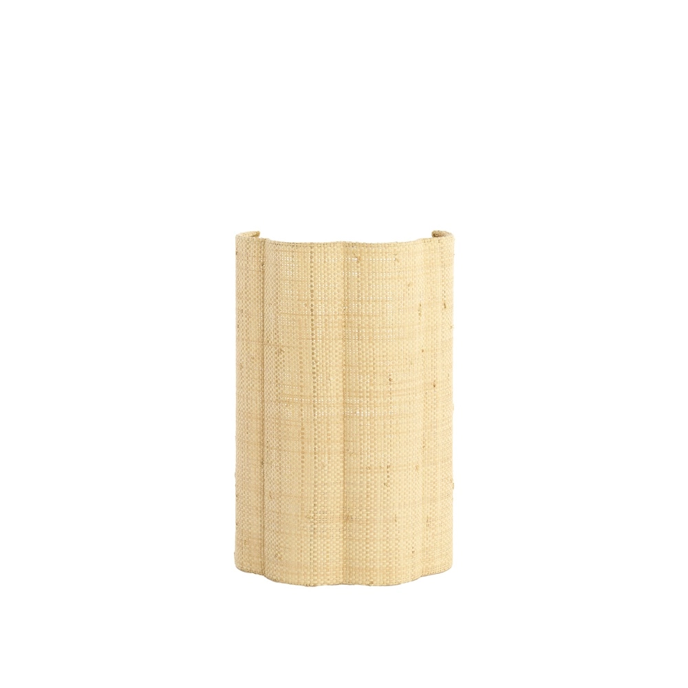 Japandi wall lamp Verdantia 40cm - olive green