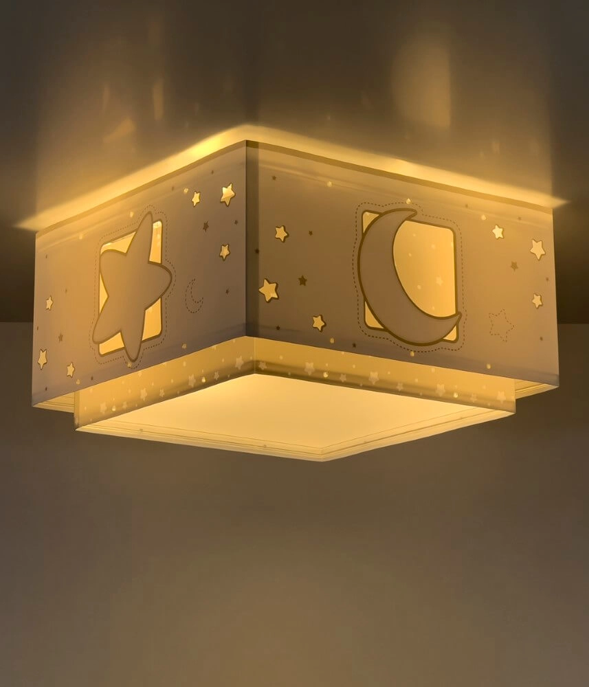Square ceiling lamp Moonlight gray Dalber 8420406003290