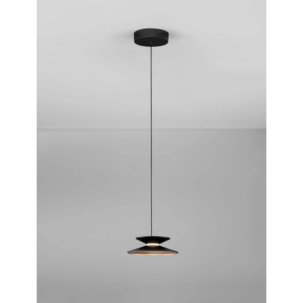 Design pendant lamp Morfi Single Black
