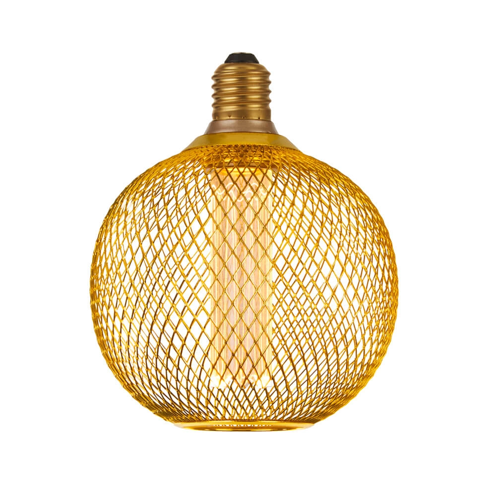 Mesh light source Lampy gold Ø 12cm