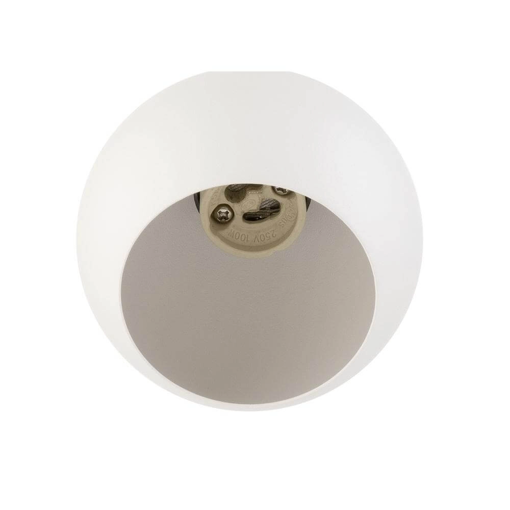 Sleek pendant lamp Light Eye 90 white Ø 9cm SLV 4024163295536